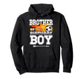 Brother Birthday Soccer Sport Hoodie - Minimalist Print for Adults - T-Shirt, Sweatshirt, Hoodie