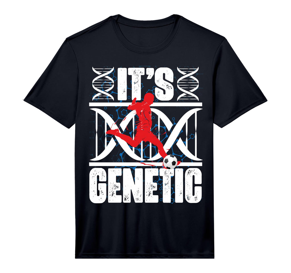 Mens Football Player Its Genetic T-Shirt - Trendy Graphic Men Women - T-Shirt, Sweatshirt, Hoodie