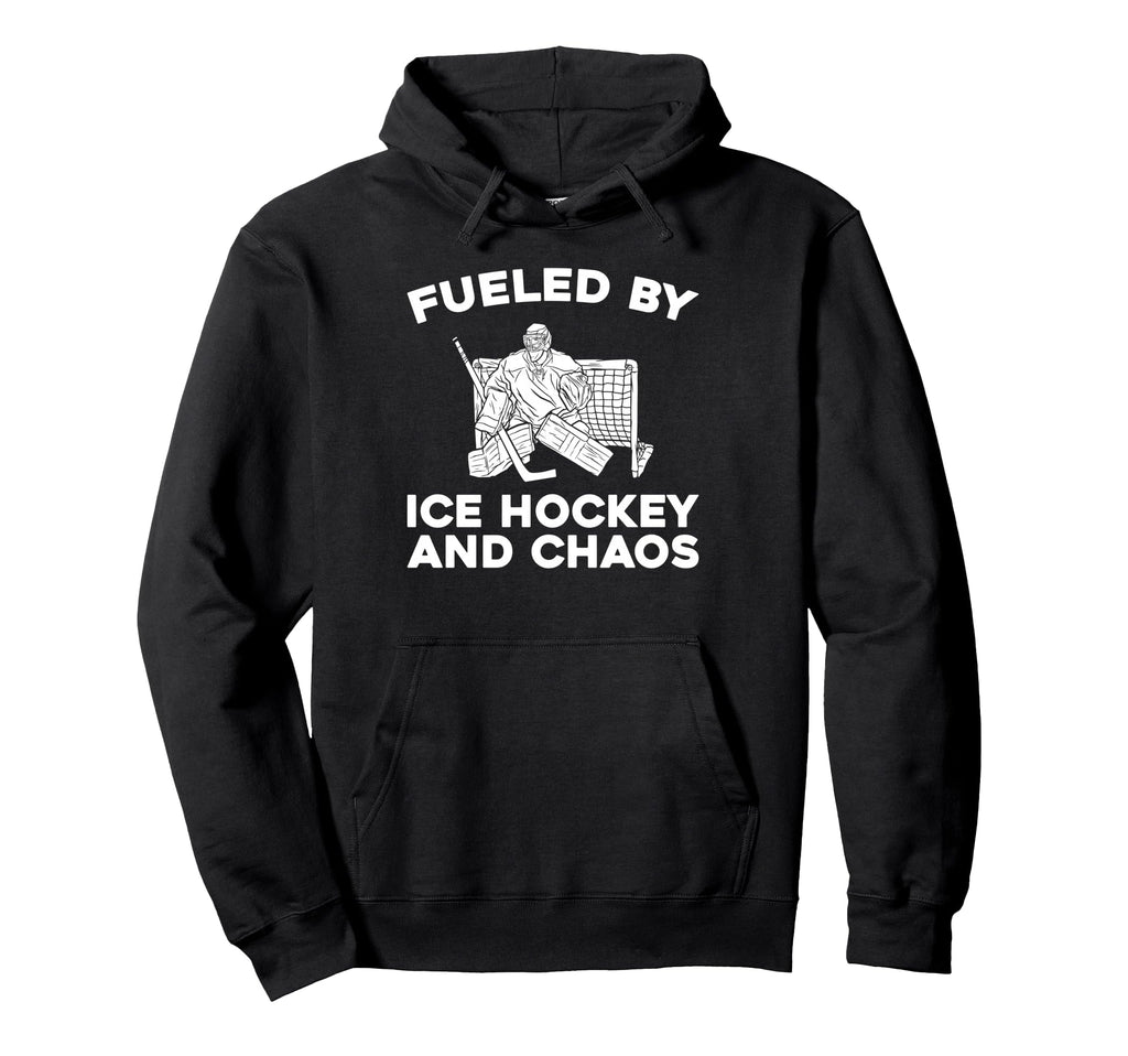 Hockey Goalkeeper Ice Hockey Goalie Hoodie - Trendy Graphic Men Women - T-Shirt, Sweatshirt, Hoodie