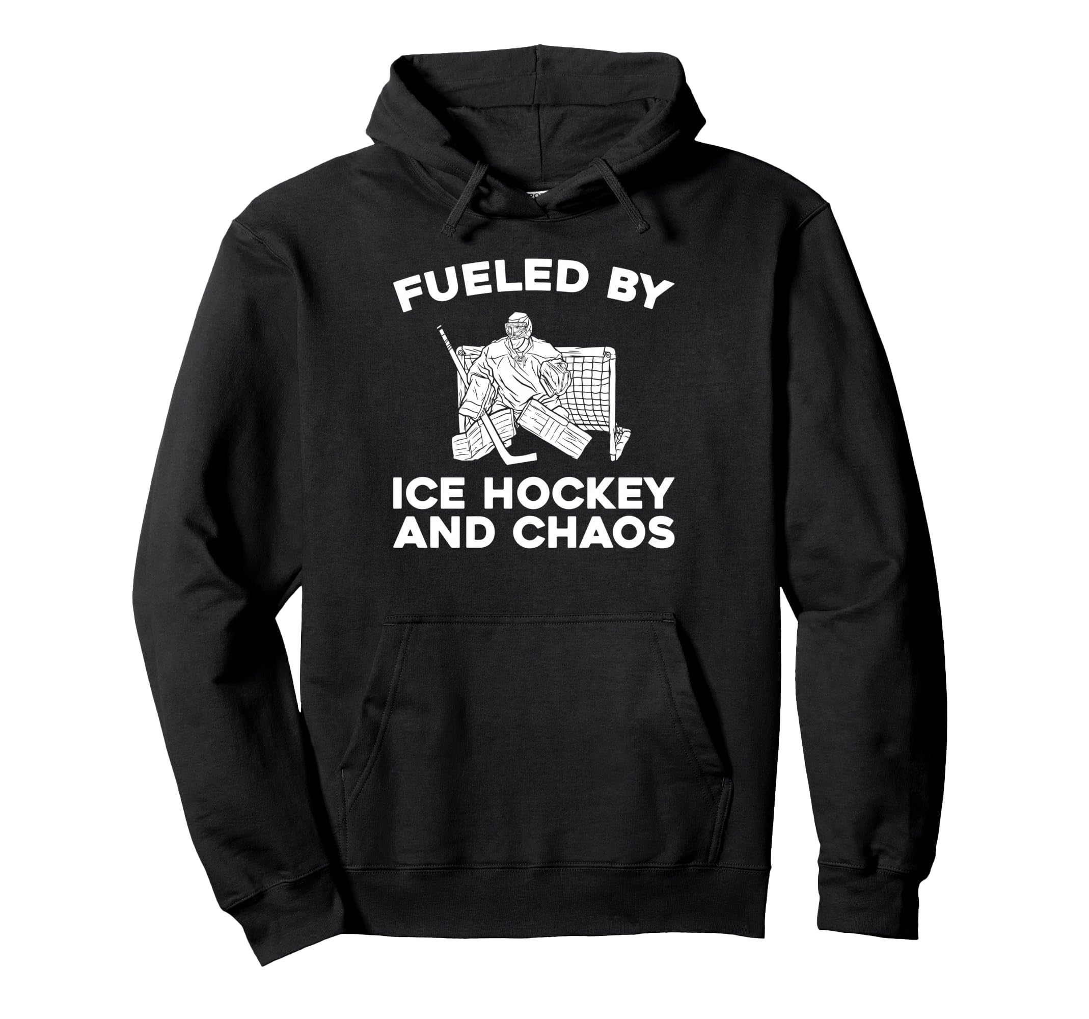 Hockey Goalkeeper Ice Hockey Goalie Hoodie - Trendy Graphic Men Women - T-Shirt, Sweatshirt, Hoodie