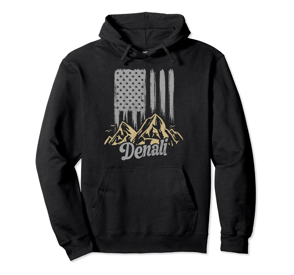Denali National Park Us Denali Hoodie - Fun Novelty Design Unisex - T-Shirt, Sweatshirt, Hoodie