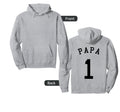 Papa Team No 1 Basketball Handball Hoodie - Streetwear Style Men Women - T-Shirt, Sweatshirt, Hoodie