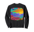Grand Canyon Vaporwave Wanderlust Sweatshirt - Streetwear Style Men Women - T-Shirt, Sweatshirt, Hoodie