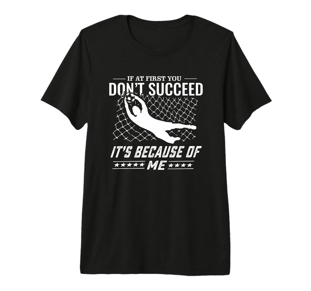 Soccer And Goal Keeper Tri Blend T-Shirt - Unique Graphic Unisex - T-Shirt, Sweatshirt, Hoodie