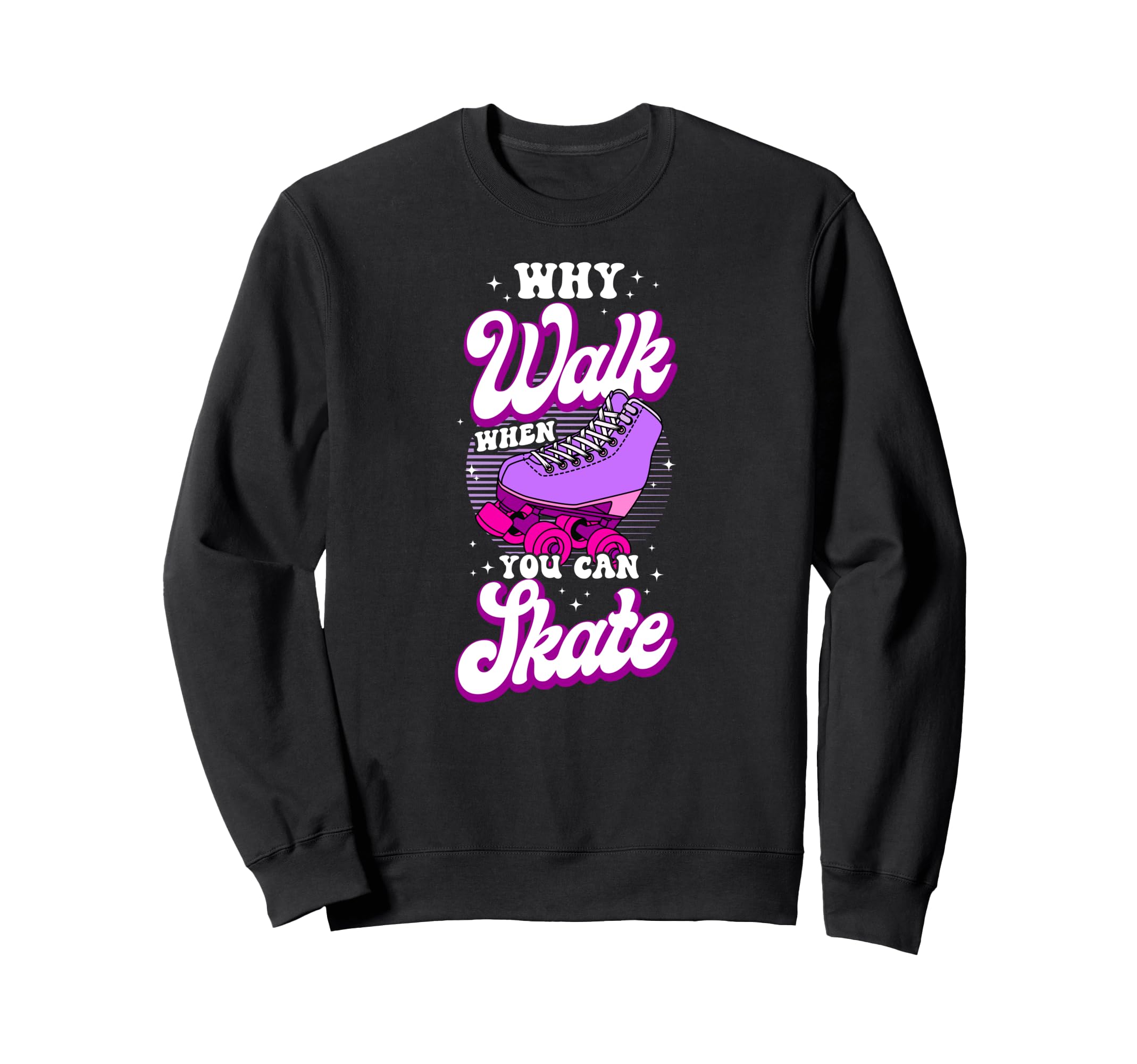 Roller Skating Skate 1970S Sweatshirt - Graphic Print Unisex - T-Shirt, Sweatshirt, Hoodie