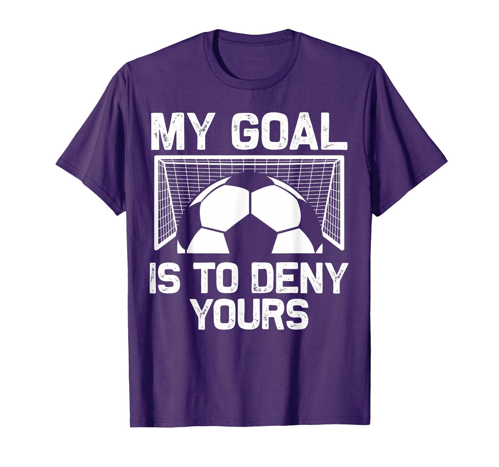 Soccer Goalie Art Gag Soccer Player T-Shirt - Aesthetic Graphic Men Women - T-Shirt, Sweatshirt, Hoodie