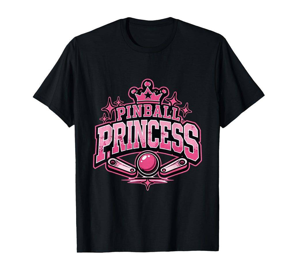 Pinball Princess Machines Funny T-Shirt - Streetwear Style for Adults - T-Shirt, Sweatshirt, Hoodie