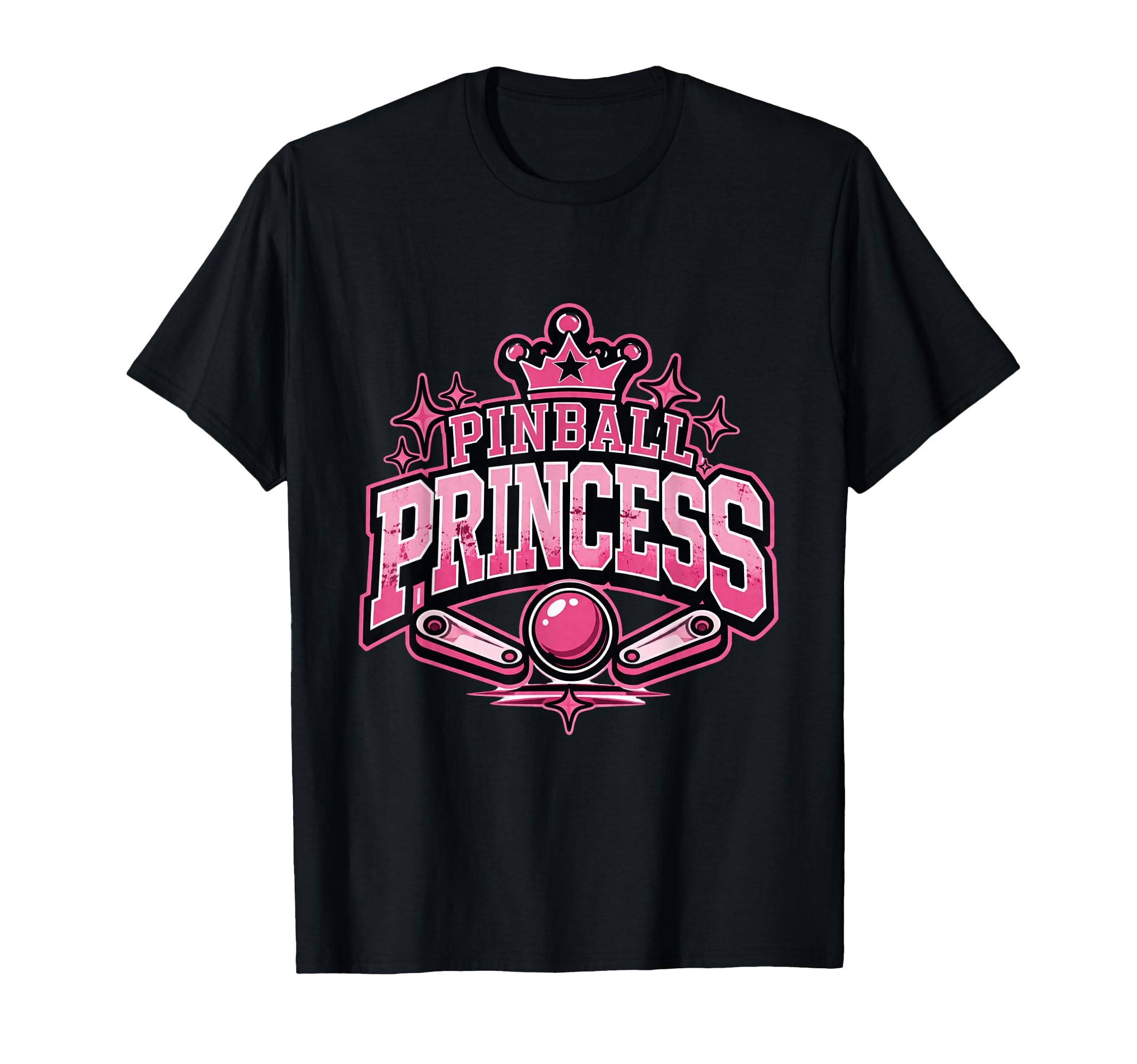 Pinball Princess Machines Funny T-Shirt - Streetwear Style for Adults - T-Shirt, Sweatshirt, Hoodie