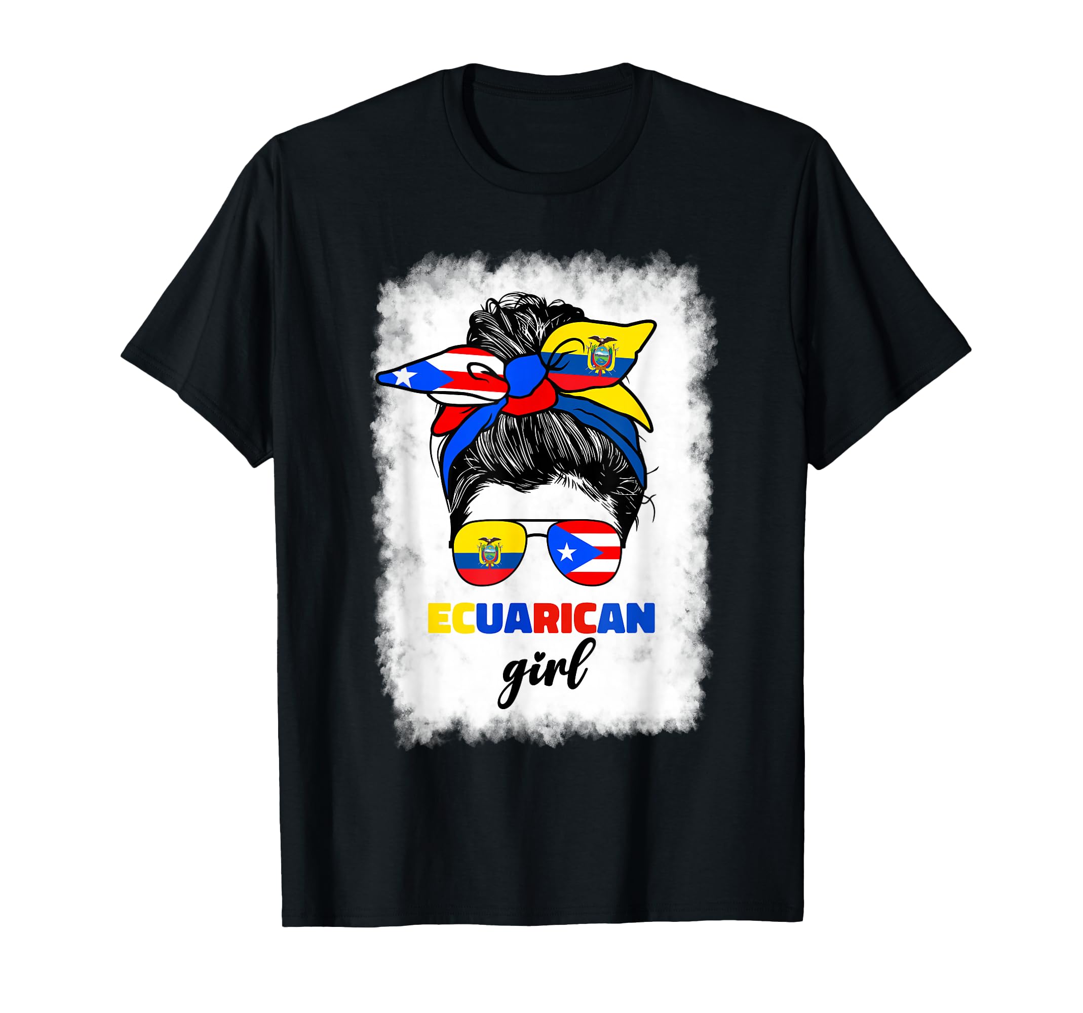 Half Ecuadorian And Puerto Rican Rico T-Shirt - Unique Graphic Men Women - T-Shirt, Sweatshirt, Hoodie