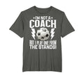 Im Not Coach But I Play One From T-Shirt - Minimalist Print Men Women - T-Shirt, Sweatshirt, Hoodie