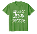 This Runs Jesus And Soccer Christian T-Shirt - Minimalist Print Men Women - T-Shirt, Sweatshirt, Hoodie