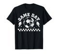 Soccer Game Day Coquette Game Day Soccer T-Shirt - Graphic Print for Adults - T-Shirt, Sweatshirt, Hoodie