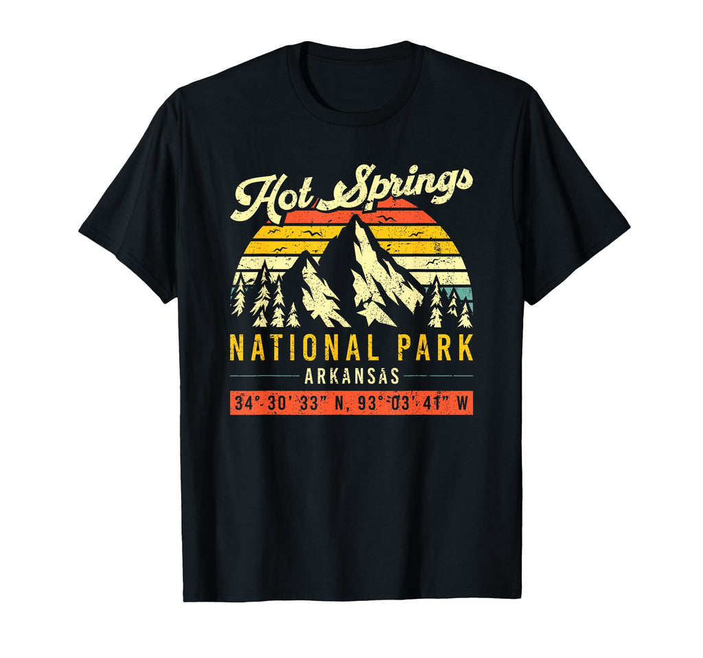 Hot Springs Arkansas National Park T-Shirt - Minimalist Print for Adults - T-Shirt, Sweatshirt, Hoodie