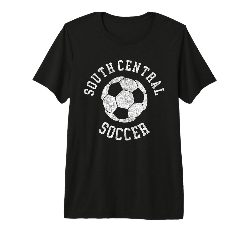 South Central Soccer Distressed 90S T-Shirt - Fun Novelty Design Unisex - T-Shirt, Sweatshirt, Hoodie
