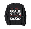 Funny Soccer Goalie Goalkeeper Mom Hoodie - Graphic Print for Adults - T-Shirt, Sweatshirt, Hoodie