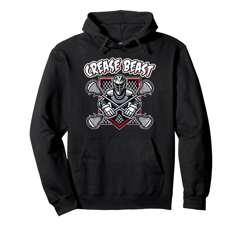 Lacrosse Goalkeeper Lax Goalie Game Day Wear Hoodie - Graphic Print Unisex - T-Shirt, Sweatshirt, Hoodie