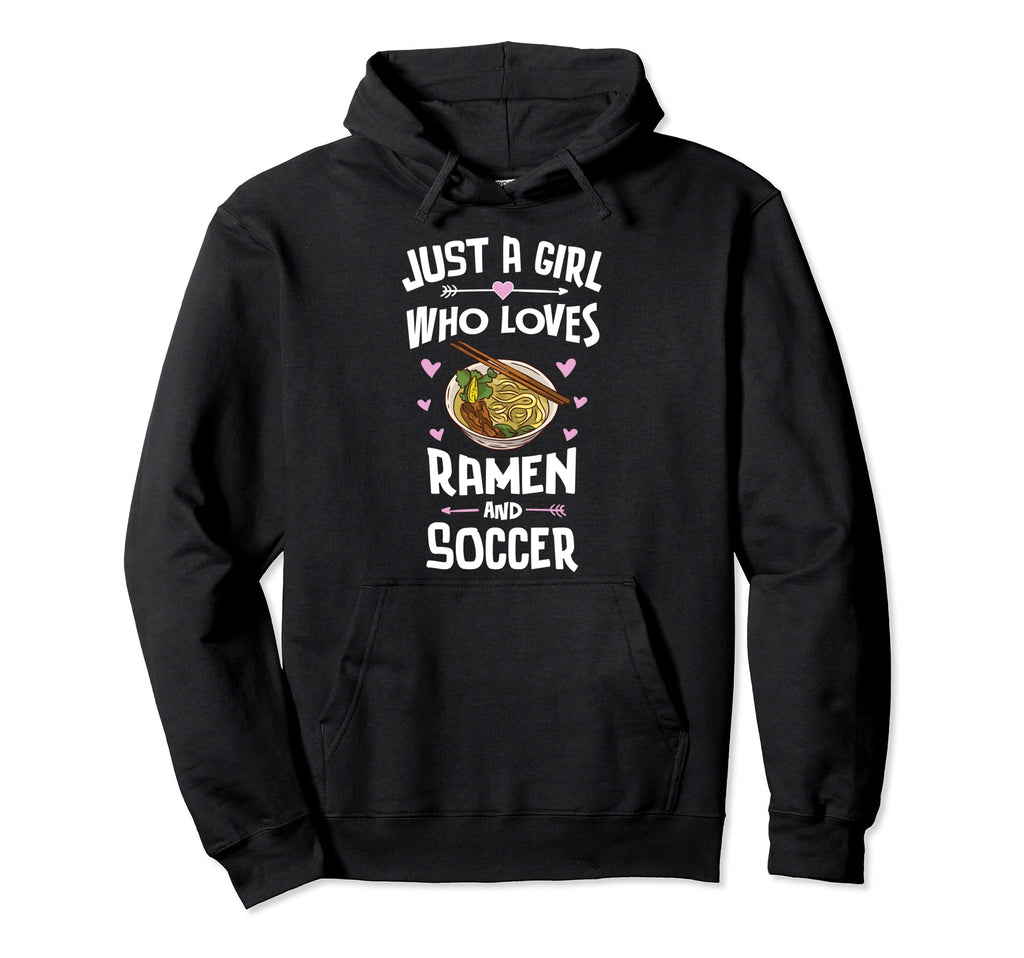 Ramen And Soccer Anime Gift Teen Hoodie - Casual Everyday Wear for Adults - T-Shirt, Sweatshirt, Hoodie