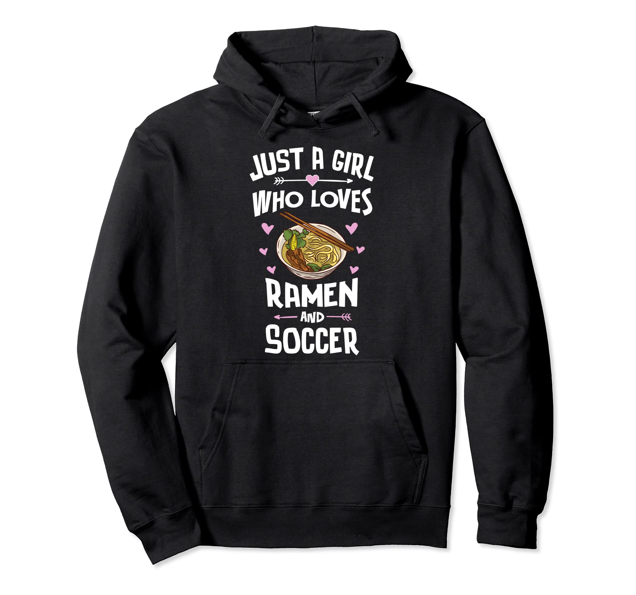 Ramen And Soccer Anime Gift Teen Hoodie - Casual Everyday Wear for Adults - T-Shirt, Sweatshirt, Hoodie