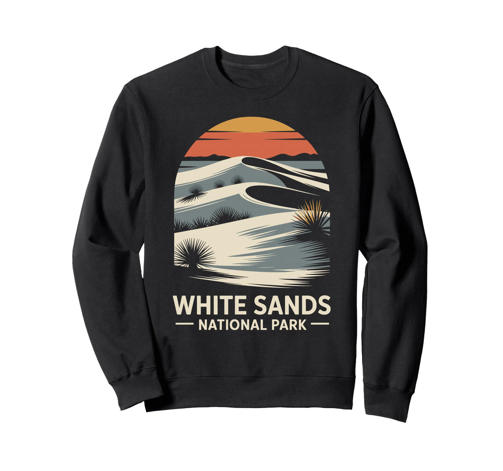 White Sands National Park New Mexico Sweatshirt - Aesthetic Graphic Unisex - T-Shirt, Sweatshirt, Hoodie