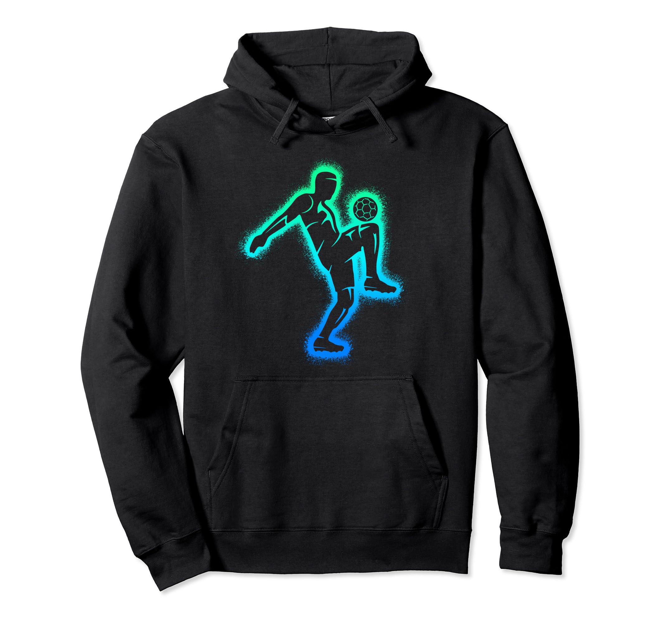 Soccer Game Futbol Team Soccer Player Hoodie - Unique Graphic for Adults - T-Shirt, Sweatshirt, Hoodie