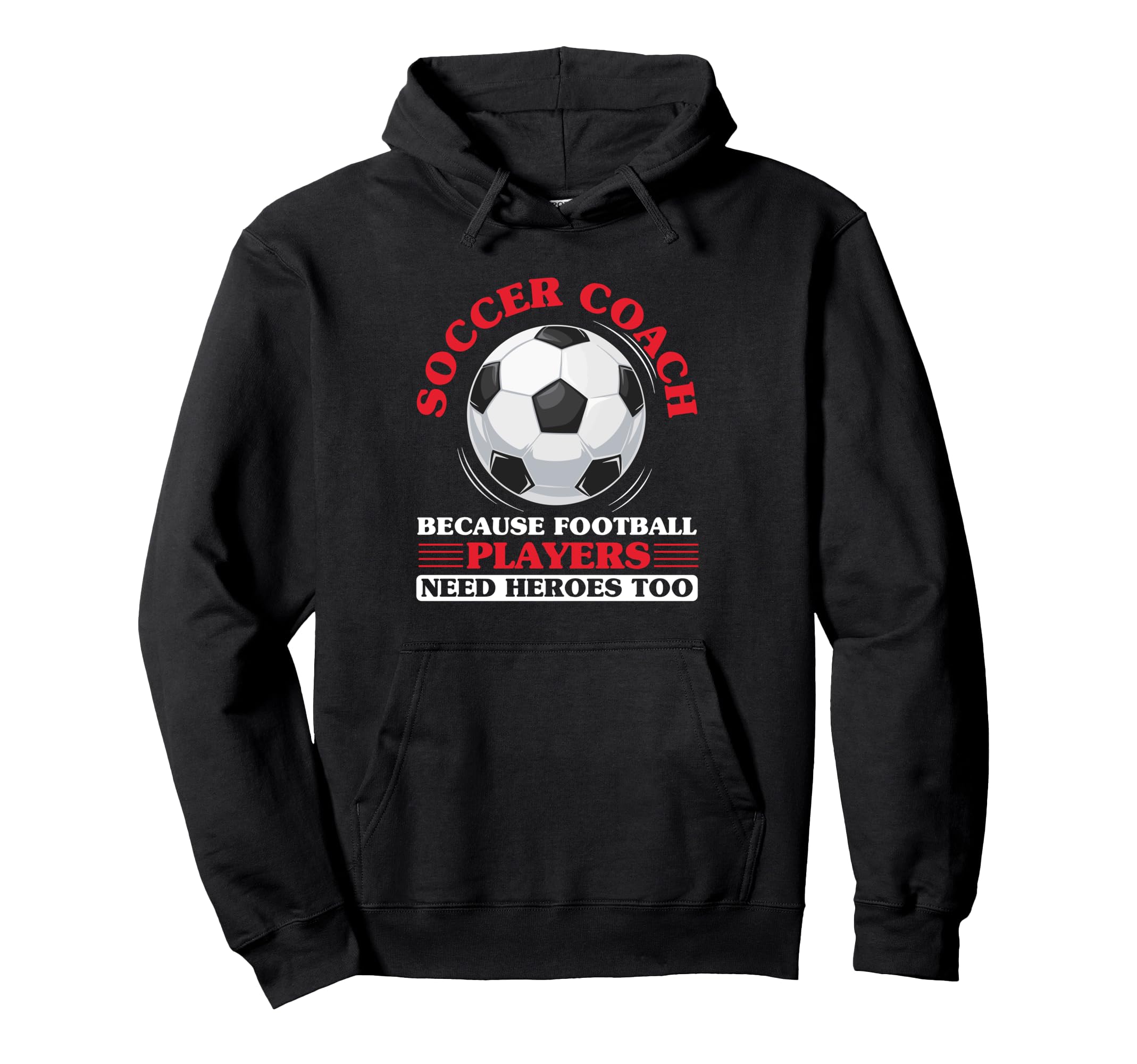 Coaching Soccer Dad Coach Soccer Coach Hoodie - Minimalist Print for Adults - T-Shirt, Sweatshirt, Hoodie