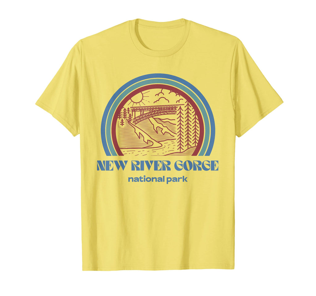 New River Gorge National Park Outdoor T-Shirt - Novelty Apparel for Adults - T-Shirt, Sweatshirt, Hoodie