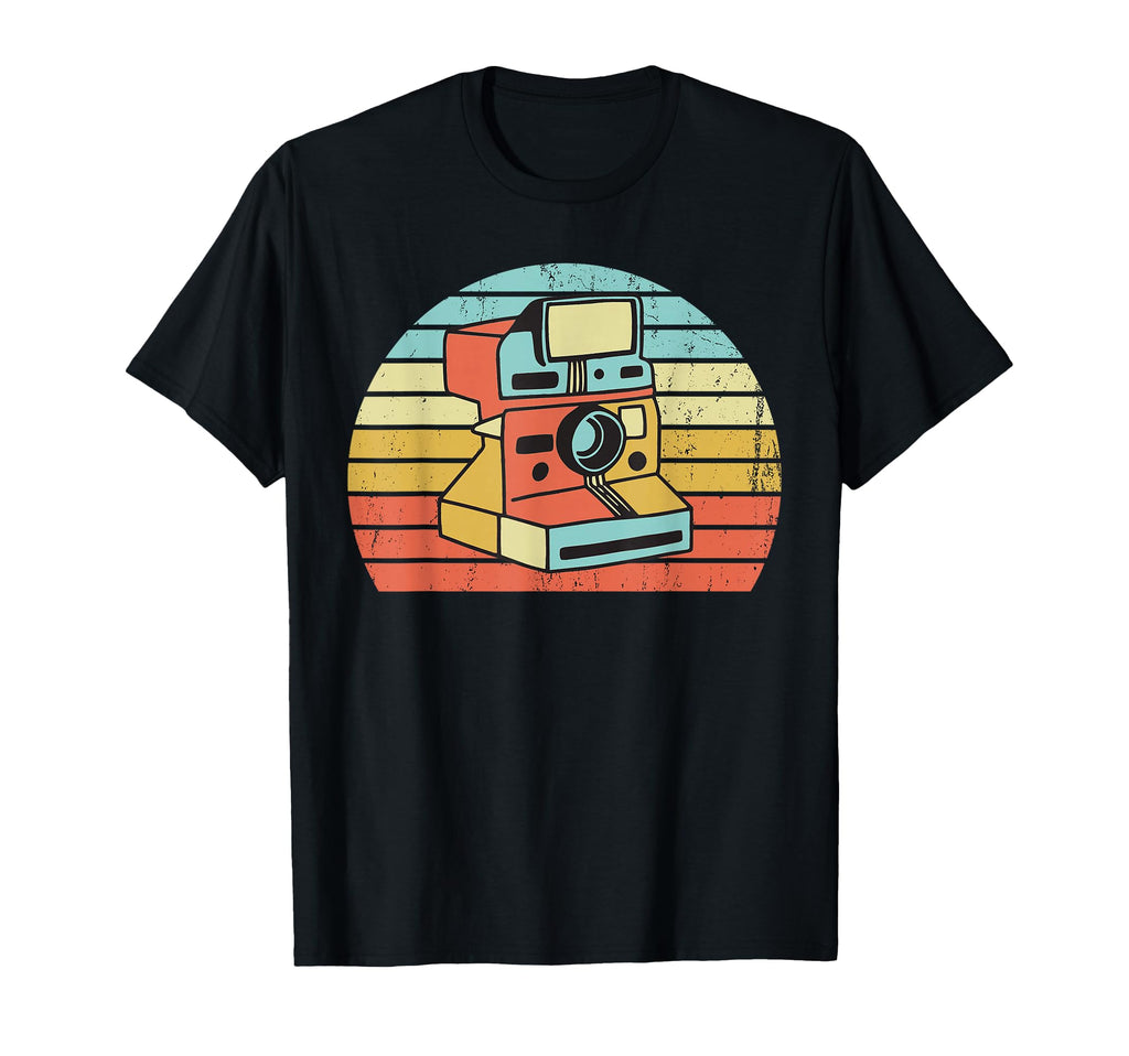 Old School Camera Photography T-Shirt - Casual Everyday Wear for Adults - T-Shirt, Sweatshirt, Hoodie