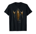 Rock Bigfoot Sasquatch Funny Rocker T-Shirt - Aesthetic Graphic Unisex - T-Shirt, Sweatshirt, Hoodie