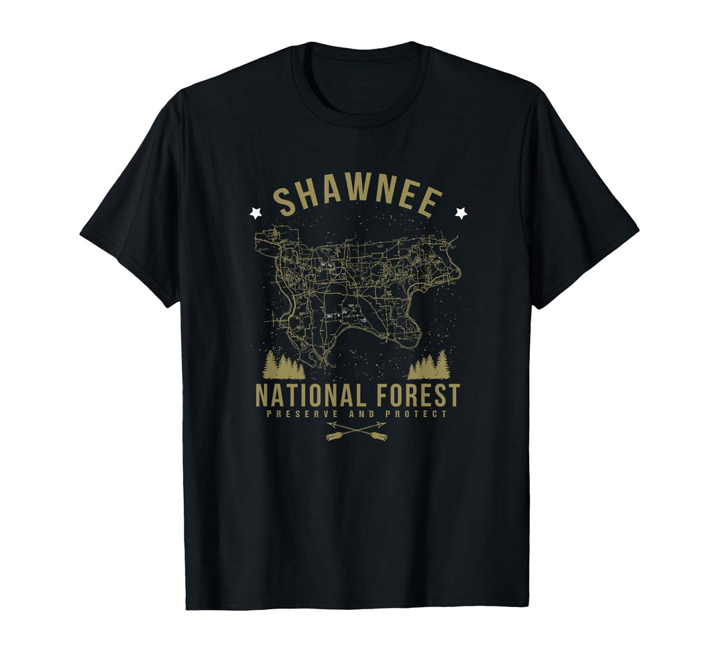 Shawnee National Forest Illinois Hiking T-Shirt - Trendy Graphic Men Women - T-Shirt, Sweatshirt, Hoodie