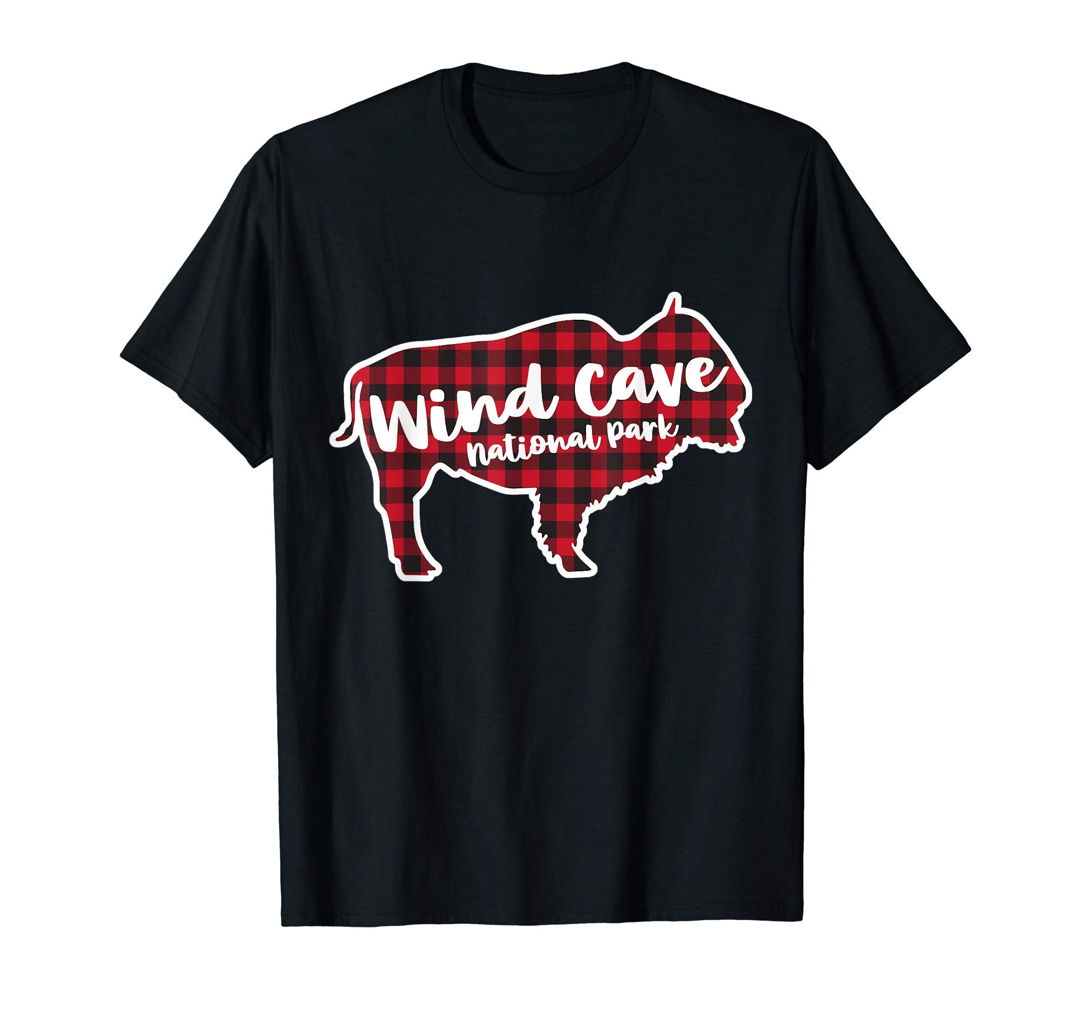Wind Cave National Park Bison South T-Shirt - Custom Art Print Unisex - T-Shirt, Sweatshirt, Hoodie