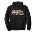 Roller Skates This Is My 80S Costume 80S Hoodie - Graphic Print Men Women - T-Shirt, Sweatshirt, Hoodie