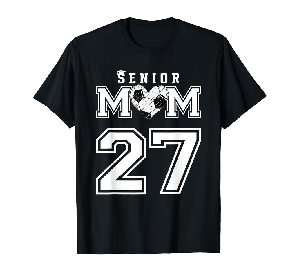 Proud Senior Soccer Mom Custom Jersey T-Shirt - Trendy Graphic Unisex - T-Shirt, Sweatshirt, Hoodie