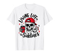Soccer Mama Skeleton Coffee Living Life T-Shirt - Custom Art Print Unisex - T-Shirt, Sweatshirt, Hoodie