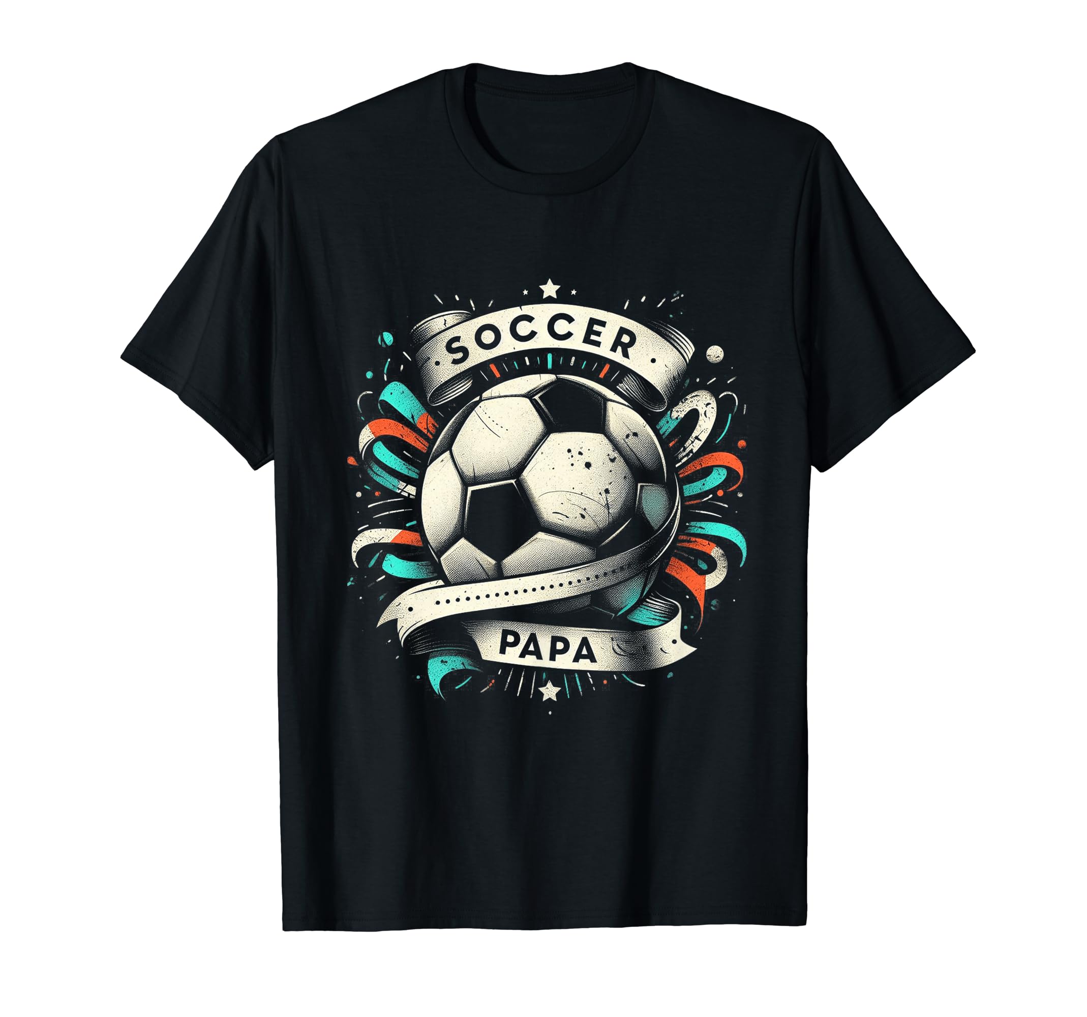 Soccer Papa Family Matching Dad T-Shirt - Fun Novelty Design Unisex - T-Shirt, Sweatshirt, Hoodie