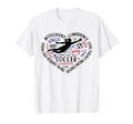 Soccer Goalkeeper Heart Love Goalie T-Shirt - Streetwear Style for Adults - T-Shirt, Sweatshirt, Hoodie