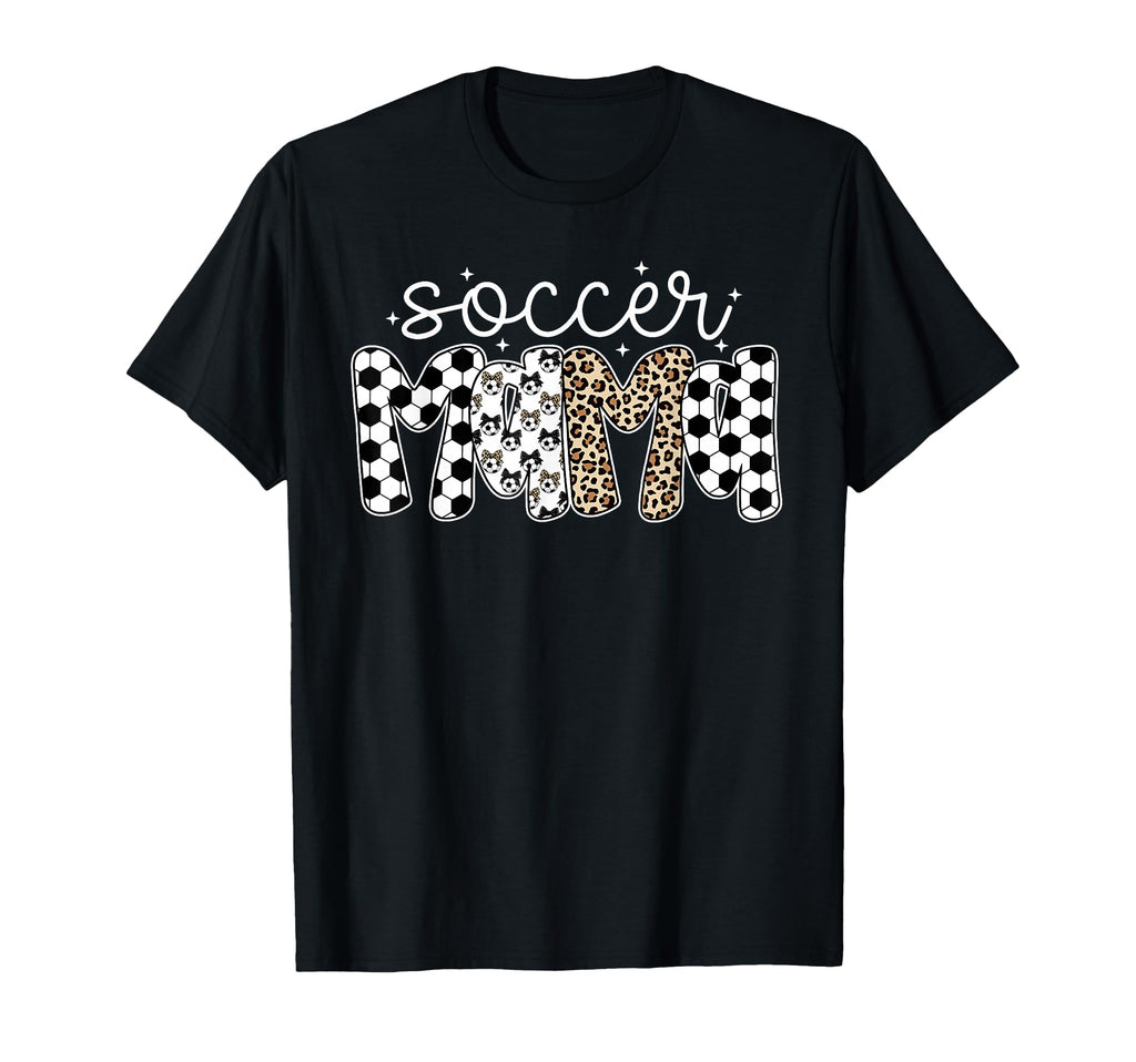 Soccer Mama Game Day Trendy Sports T-Shirt - Novelty Apparel for Adults - T-Shirt, Sweatshirt, Hoodie