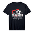 Mens Grandson Soccer Scoring Goals T-Shirt - Minimalist Print Men Women - T-Shirt, Sweatshirt, Hoodie