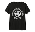 Bartholomew County Soccer Distressed T-Shirt - Casual Everyday Wear Unisex - T-Shirt, Sweatshirt, Hoodie