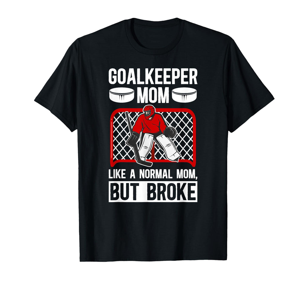 Hockey Goalkeeper Mom Definition Mom T-Shirt - Custom Art Print for Adults - T-Shirt, Sweatshirt, Hoodie