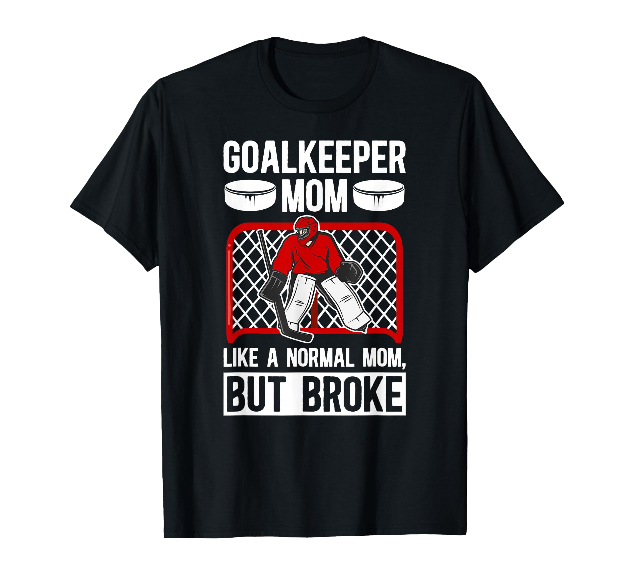 Hockey Goalkeeper Mom Definition Mom T-Shirt - Custom Art Print for Adults - T-Shirt, Sweatshirt, Hoodie