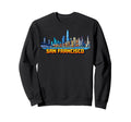 San Francisco 8 Bit Video Arcade Gamer Sweatshirt - Novelty Apparel Unisex - T-Shirt, Sweatshirt, Hoodie
