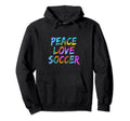 Football Football Player Outfit Peace Hoodie - Novelty Apparel Men Women - T-Shirt, Sweatshirt, Hoodie
