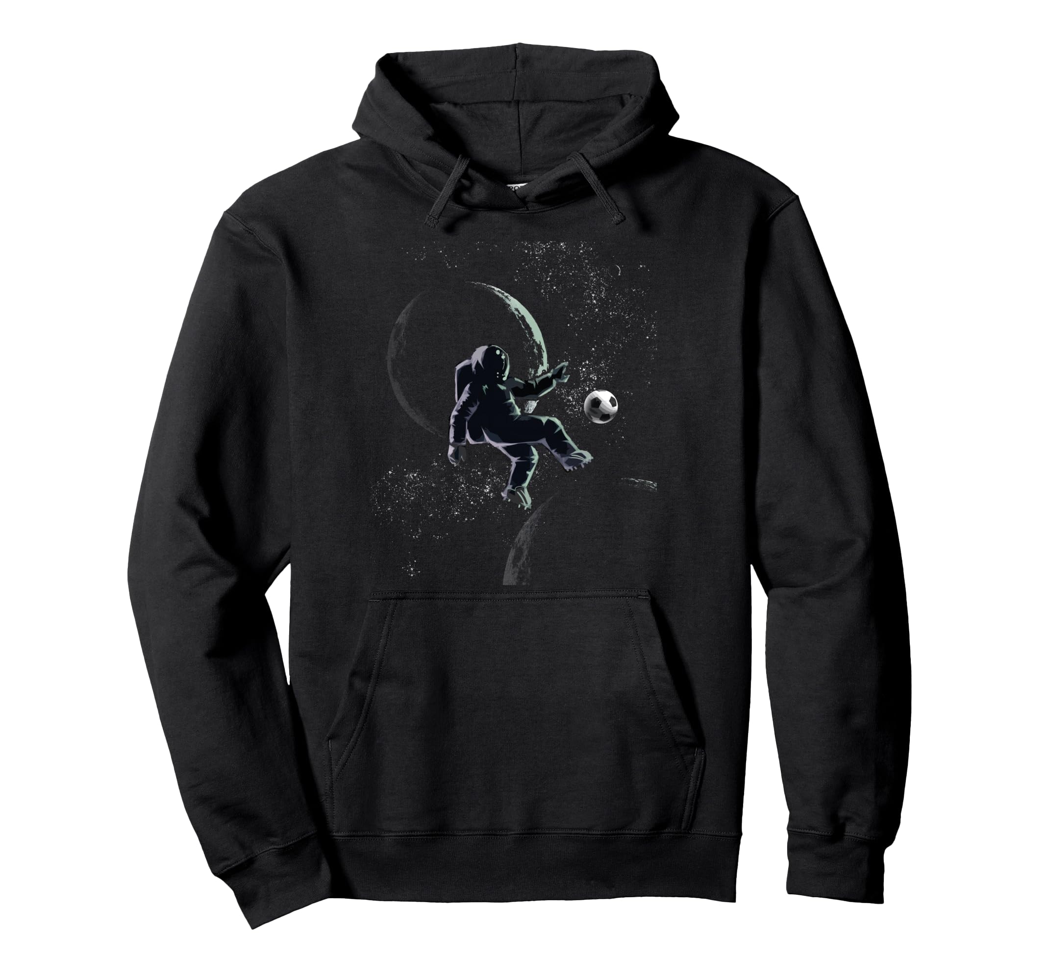 Soccer Funny Soccer Goalie Astronaut Hoodie - Trendy Graphic Men Women - T-Shirt, Sweatshirt, Hoodie
