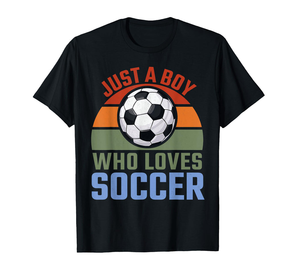 Just Who Loves Soccer Soccer Player T-Shirt - Minimalist Print Unisex - T-Shirt, Sweatshirt, Hoodie