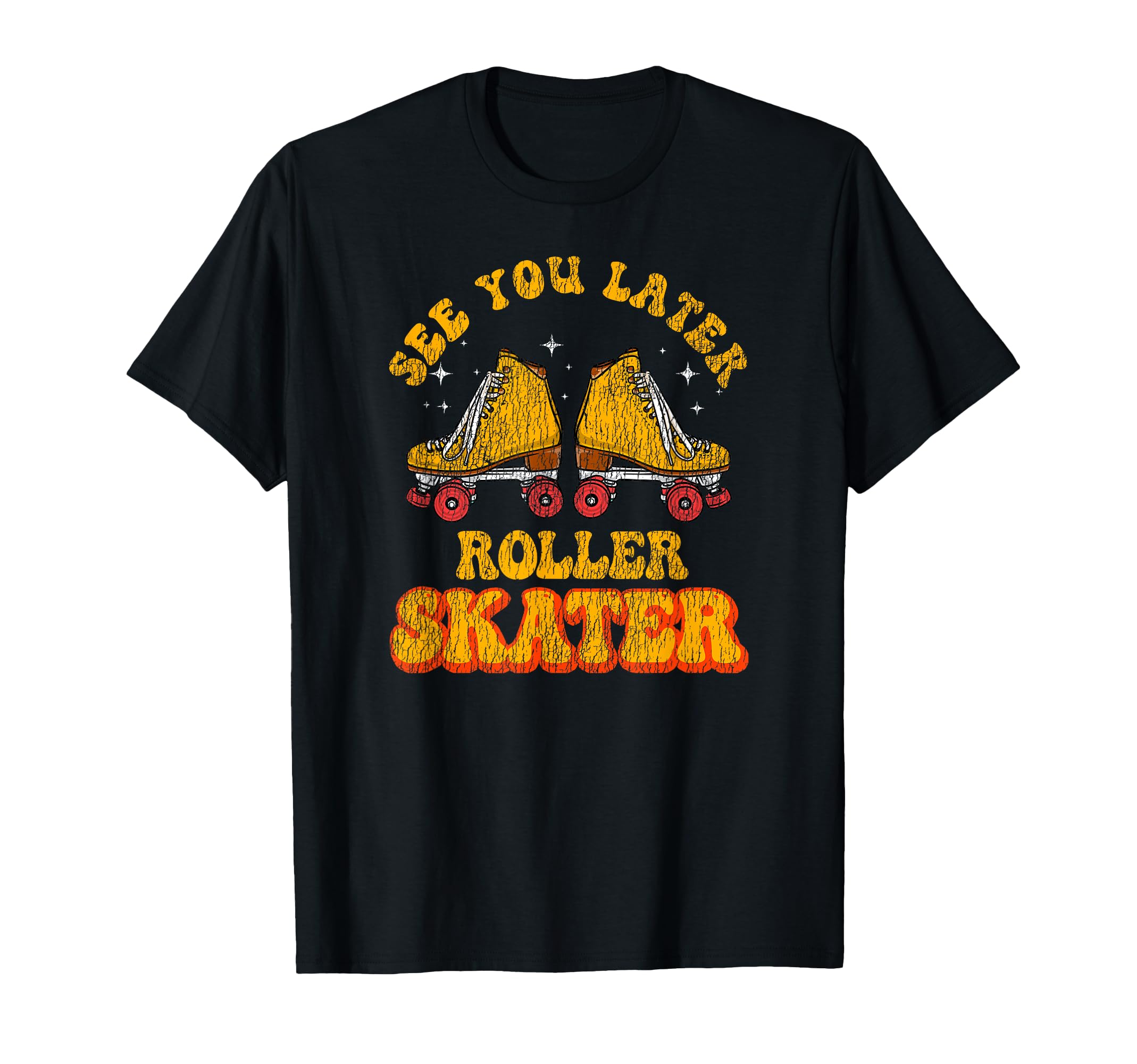 Roller Skating Skate 1970S T-Shirt - Minimalist Print Unisex - T-Shirt, Sweatshirt, Hoodie