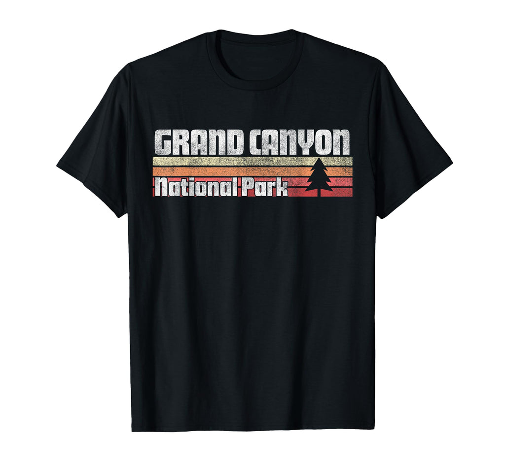 Grand Canyon National Park 70S 80S 90S T-Shirt - Fun Novelty Design Unisex - T-Shirt, Sweatshirt, Hoodie