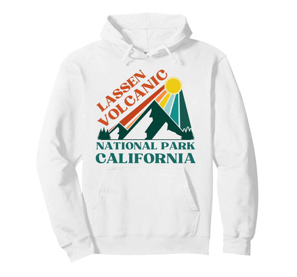 Lassen Volcanic National Park California Hoodie - Minimalist Print Unisex - T-Shirt, Sweatshirt, Hoodie
