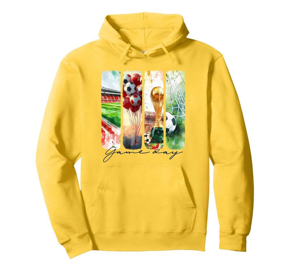 Game Day Soccer Ball Sports Coquette Soccer Hoodie - Unique Graphic Unisex - T-Shirt, Sweatshirt, Hoodie