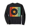 Vinyl Record Player Sweatshirt - Custom Art Print Men Women - T-Shirt, Sweatshirt, Hoodie