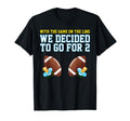 Dad Twins Mom Twins Football T-Shirt - Trendy Graphic Unisex - T-Shirt, Sweatshirt, Hoodie